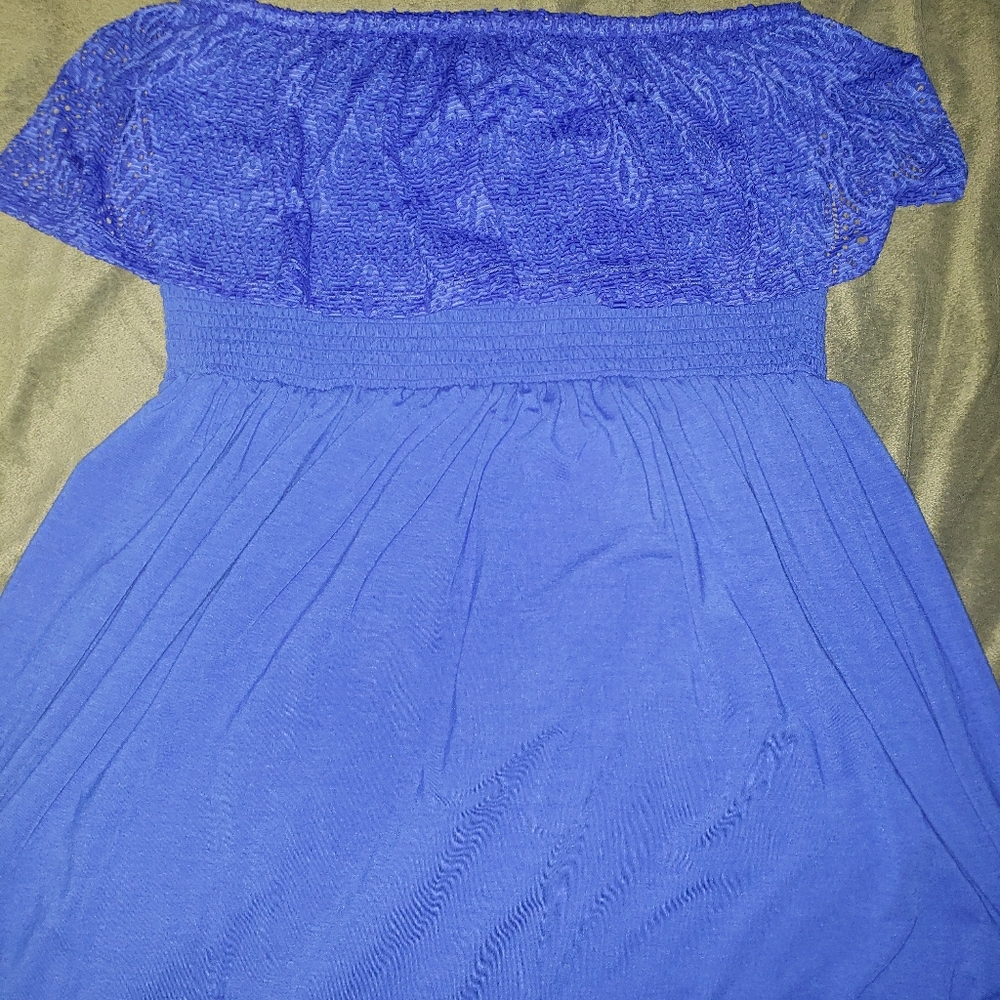 NEW XL Strapless Summer Dress